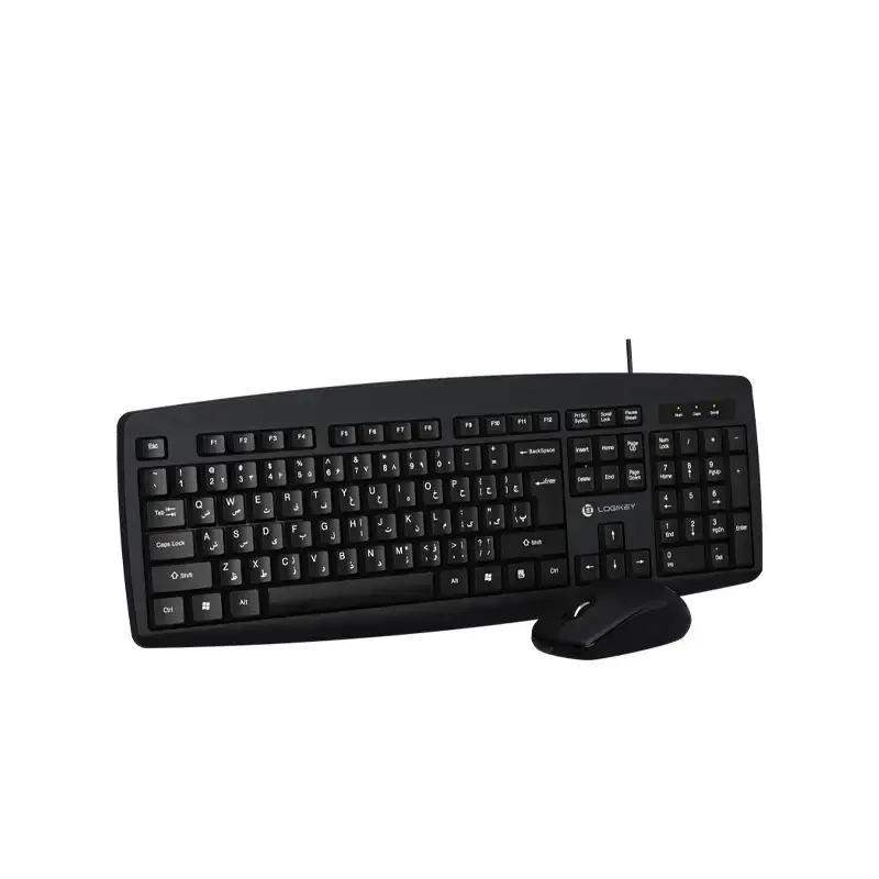 Logikey Wired Keyboard and Mouse Combo